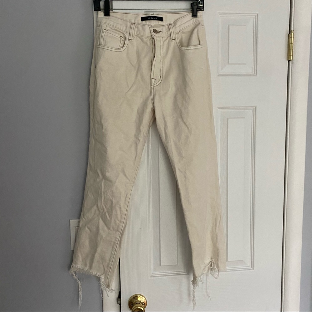 Jbrand white/cream jeans